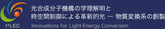 光合成分子機構の学理解明と時空間制御による革新的光 ― 物質変換系の創製